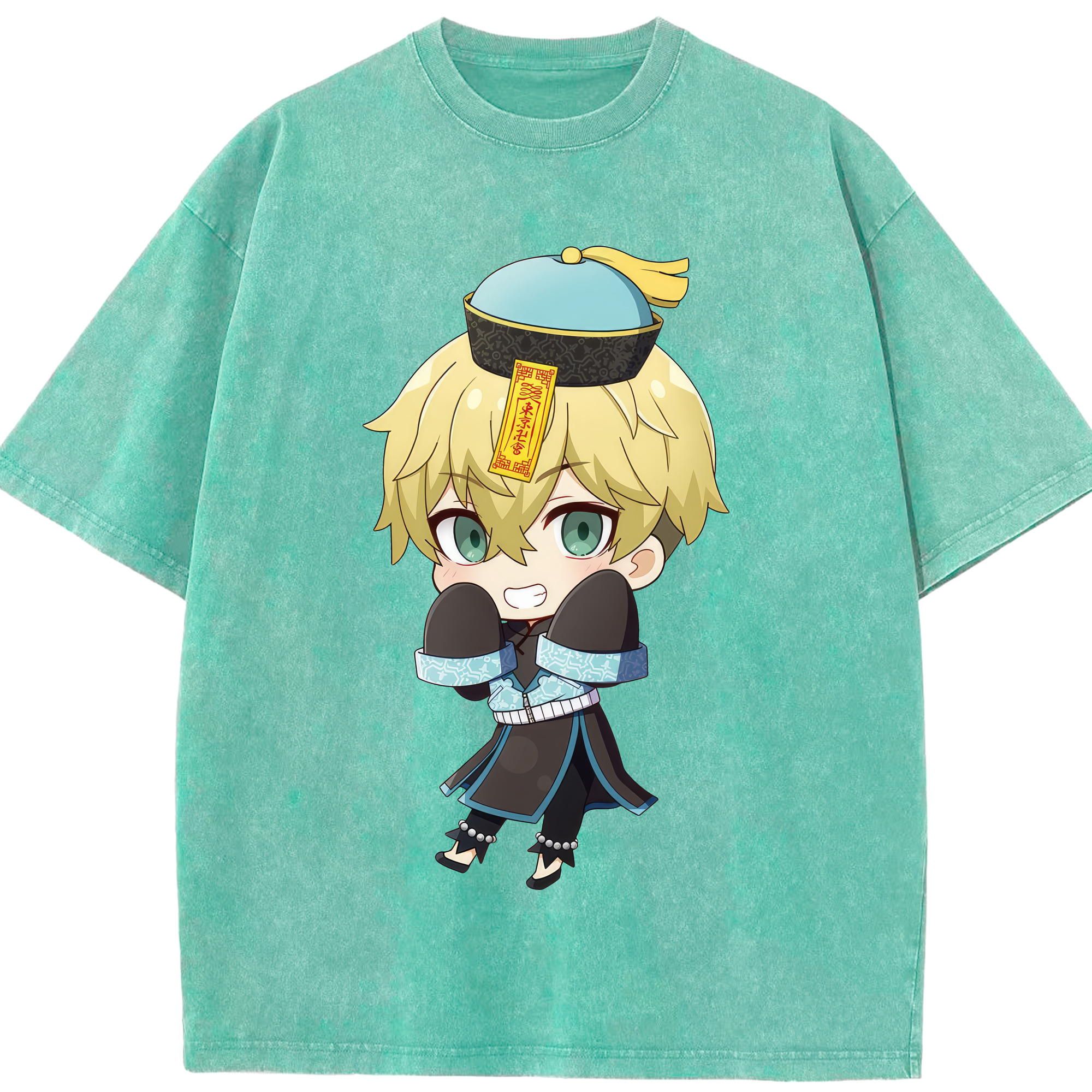 （画像用） 東京リベンジャーズ Tokyo Revengers 綿100% ヴィンテージ風 半袖Tシャツ（フロントプリント）